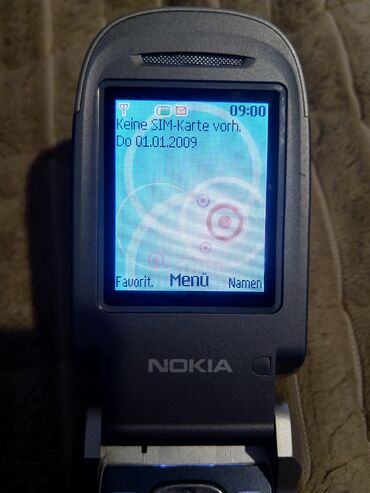 Nokia: Nokia preklopni telefon (clamshell) - Model sa spoljnim ekranom plave — 5