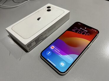 чехол 13 мини: IPhone 13, Колдонулган, 128 ГБ, Старлайт, 100 %