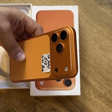 iphone 2 sim: IPhone 17 Pro Max, Б/у, 512 ГБ, Оранжевый, Защитное стекло, Чехол, Кабель, 100 % — 6