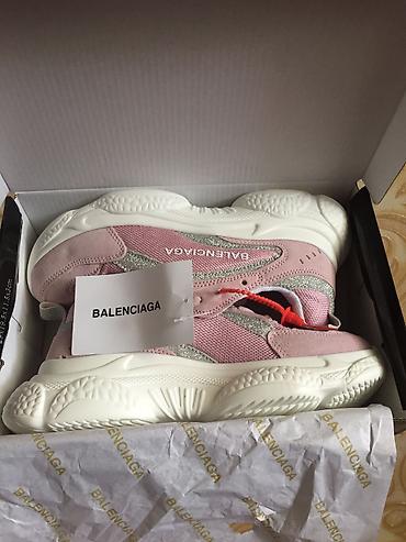 оптом трико: Кроссовки, 37, 38, 39, Balenciaga, Новый, цвет - Розовый, Самовывоз, Платная доставка — 2
