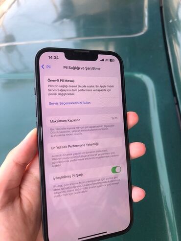 Apple iPhone: IPhone 13, 256 GB, Qara, Face ID