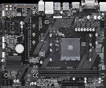 intel core 2: Материнская плата для ПК, Б/у, Gigabyte, AM4, Micro-ATX — 2