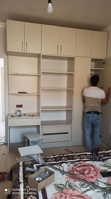 Sifarişlə mətbəx mebeli: Sifarişlə mətbəx dəsti, Özü çəkən petlələr, Mat laminat, Kredit yoxdur, Pulsuz çatdırılma — 14