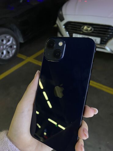 Apple iPhone: IPhone 13, Б/у, 128 ГБ, Синий, Защитное стекло, Коробка, 84 %