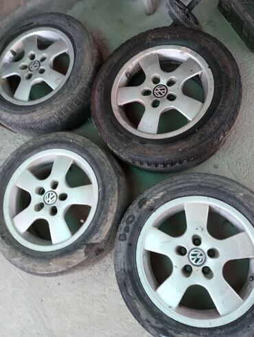 шины для фронтальных погрузчиков: Дөңгөлөктөр монтажда 195 / 65 / R 15, Комплект, Жеңил унаалар, Куйма, тешиктери - 5