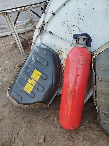 мебель для деревянного дома: Баллон для сжиженного газа (пропан), металлический, цилиндрический — 1