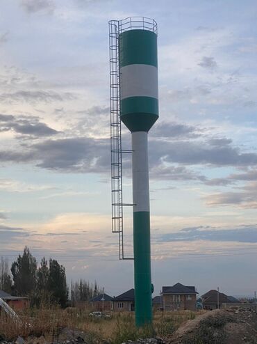 Услуги: Изготавливаем и монтируем новые водонапорные башни "Рожновского"