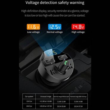 Audio oprema za auto: Vrhunski fm transmiter sa bluetoothom novo, novo! ! ! Povoljno — 8