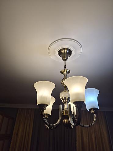 çılçırag: Çılçıraq, 5 lampa, Metal — 2