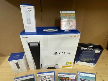 PS5 (Sony PlayStation 5): Potpuno novi originalni sony playstation 5 dolazi s 20 igara i 2