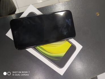 işlənmiş ayfon: IPhone SE 2020, 128 GB, Qara