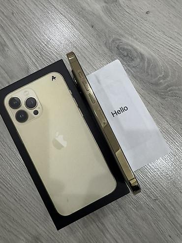 Apple iPhone: IPhone 13 Pro Max, 256 GB, Qızılı, Face ID — 2