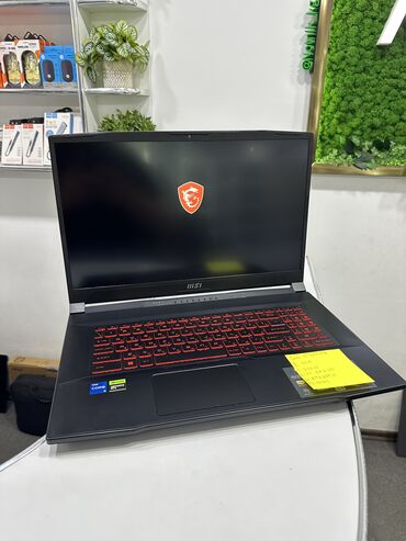 Ноутбуки: Ноутбук, MSI, 16 ГБ ОЗУ, Intel Core i5, 17.3 ", Б/у, Для работы, учебы, память SSD