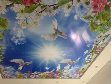 Натяжной потолок: Натяжные потолки Один из видов натяжных потолков - АРТ-ПЕЧАТЬ Арт — 28