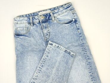 damskie jeansy z wysokim stanem: Jeansy damskie, George, rozmiar S