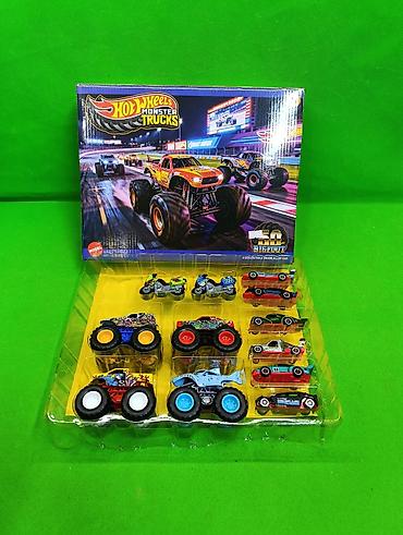 🏎️🔥 Набор машинок Hot Wheels Monster Trucks — целый автопарк в одной