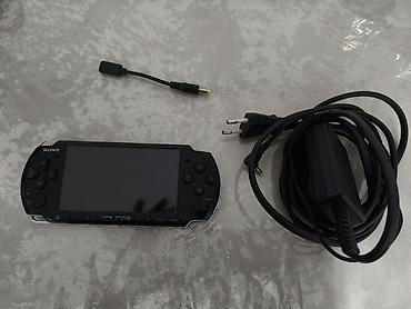 1001 oyun: PSP 3000 Ark 5 ilə proşivka olunub + 32 GB SD card taxılıb Original — 1