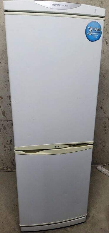 Холодильники: Холодильник LG, Б/у, Двухкамерный, De frost (капельный), 58 * 160 * 58