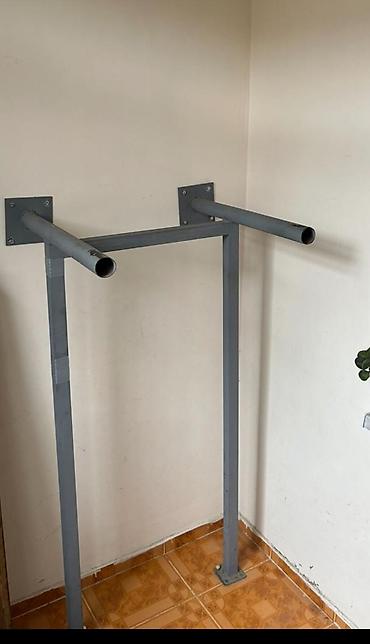 Turniklər və bruslar: Metaldan hazırlanmış paralel turnik (dips stendi) - Material: qalın — 1