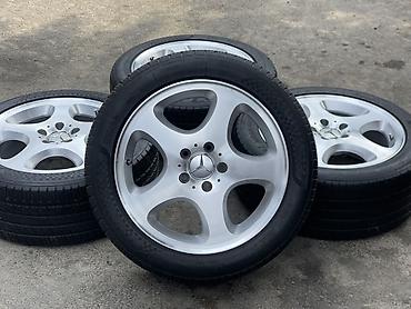 Mercedes-Benz üçün 4 ədəd orijinal yüngül lehimli disk və şin