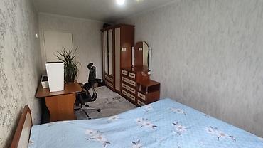 flat osh: 3 комнаты, 58 м², 6 мкр 104 серия, 4 этаж, Косметический ремонт — 4