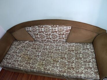Раскладные диваны: Раскладной диван, Б/у, Двухстворчатая, Велюр