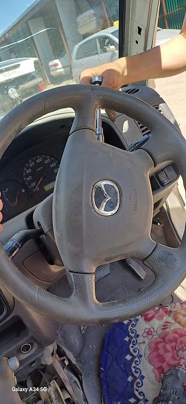 мерс рул: Руль Mazda 2001 г., Колдонулган, Оригинал, Жапония — 1