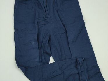 bluzki z łączonych materiałów: Spodnie materiałowe, M, stan - Dobry