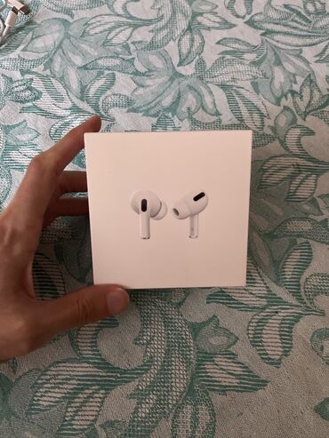 Чайники: Apple AirPods Pro 1 (orijinal) Normal ishleyir, qutusu ile gelir