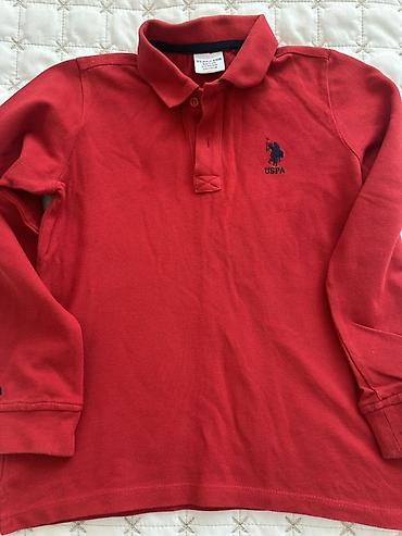 polo köynək: Uşaq köynəkləri dəsti 1) U.S. Polo Assn. polo köynək - Rəng: qırmızı — 2