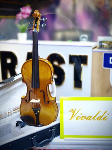 Kalimbalar: Skripka "Vivaldi" HV-2401 Fransa modeli Hər ölçüsü var Rast musiqi