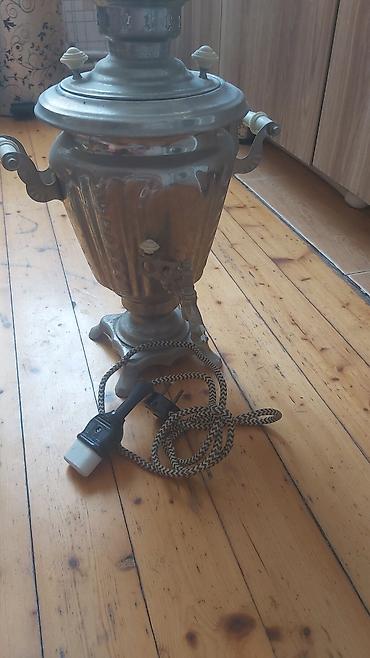 köhnə samavar: Elektrikli samovar çatdirilma var - Material: metal gövdə — 2