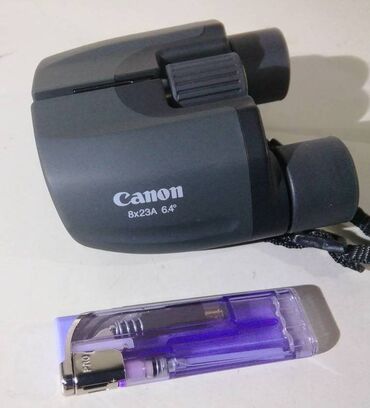 оптика бинокль: Продаю легкий компактный бинокль Canon 8x23a (современный дизайн). *