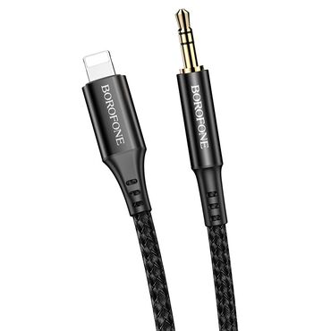 ауди минивен: BOROFONE BL7 аудио кабель конвертер для Lightning на 3.5мм, 1м 1