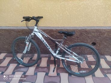 Велосипеды: Велосипед б/у марка:sykee модель:chlamger x350 скорости:3/7 тормаза на