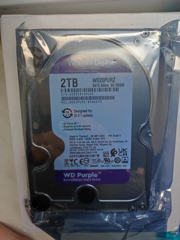 жесткий диск новый: Внутренний Жёсткий диск (HDD) Western Digital (WD), 2 ТБ, 7200 RPM, 3.5", Новый