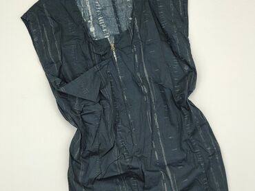 spódnice jeansowe z guzikami midi: Sukienka, M, stan - Dobry