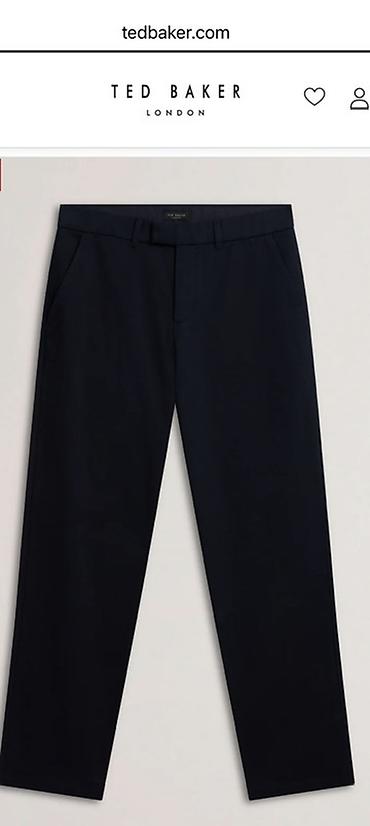 Kişi geyimləri: Klassik Şalvar, Ted Baker London, rəng - Göy — 5