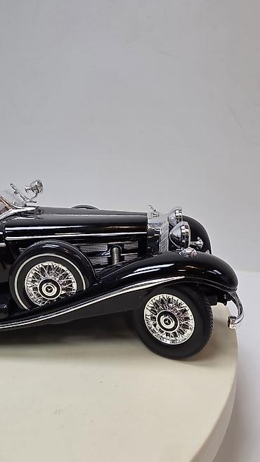laser 303: Коллекционная масштабная модель ретро-родстера Mercedes-Benz 500 K. 🔥 — 7