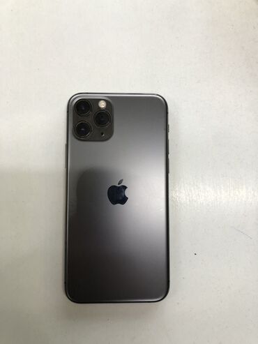 японский телефон: IPhone 11 Pro, Б/у, 256 ГБ, Matte Silver, Защитное стекло, Чехол, 87 %