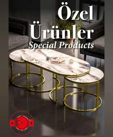 kiçik masalar: Jurnal masası, Yeni, Oval masa