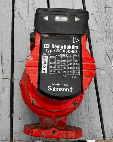 Məişət məhsulları: DemirDöküm dövriyyə nasosu – Type SCX50-90 (Salmson, Made in EU)
