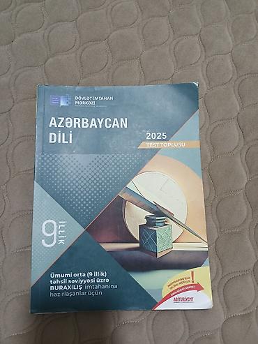 skripka satışı: Məhsul: “Azərbaycan dili – 2025 Test Toplusu” (Dövlət İmtahan Mərkəzi) — 1