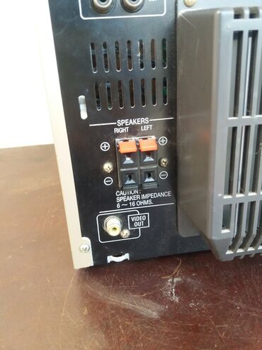 Musiqi mərkəzləri: Jvc musiqi mərkəzi yaponiya istehsalı işlək vəziyyətdə aux qirişi var — 7