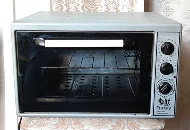 çörək sobasi: Duxovka Elif, Elektrik, rəng - Boz, Ayrıca dayanan, İşlənmiş