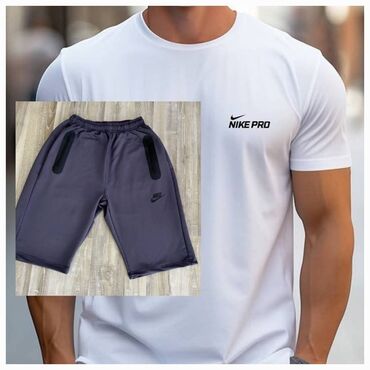 Ostala muška odeća: Nike muški komplet majica i bermude Novo Pamuk Veličine l xl 2xl fb — 7