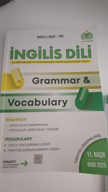 наргиз наджаф английский pdf скачать: Məhsul: “İngilis Dili – Grammar & Vocabulary” hazırlıq vəsaiti