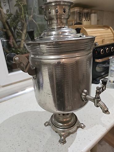 samavar alıram: 1980 il sovet samovar,yaxşı vəziyyətdə,təmirdə olmayıb — 5