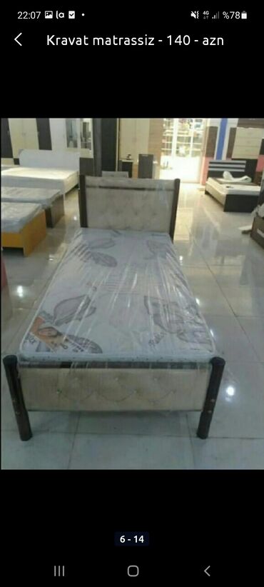 Çarpayılar: Yeni, İkinəfərlik çarpayı, Bazasız, Matras ilə, Siyirməsiz, Azərbaycan — 20