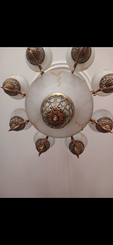 буквы кока кола: Çılçıraq, 8 lampa